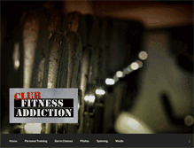Tablet Screenshot of clubfitnessaddiction.com